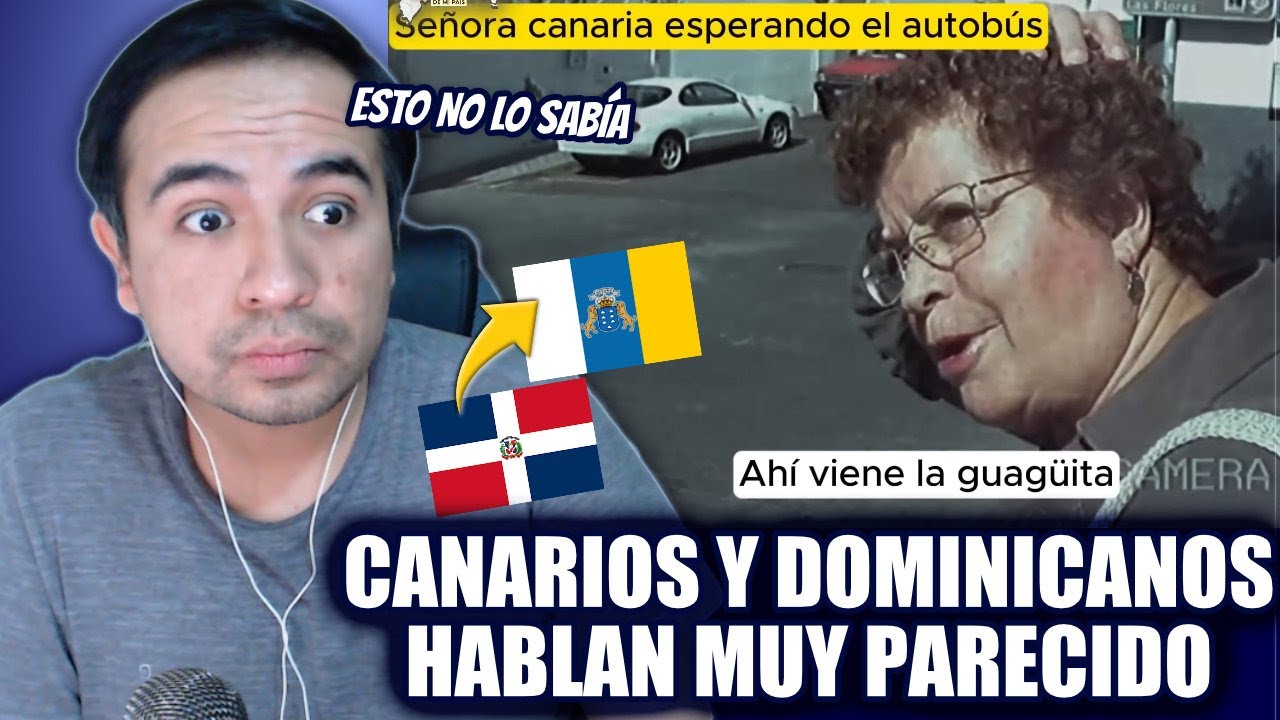 LOS DOMINICANOS Y LOS CANARIOS HABLAN IGUAL ¿POR QUÉ? - Guatemalteco reacciona |MultiSanchez|