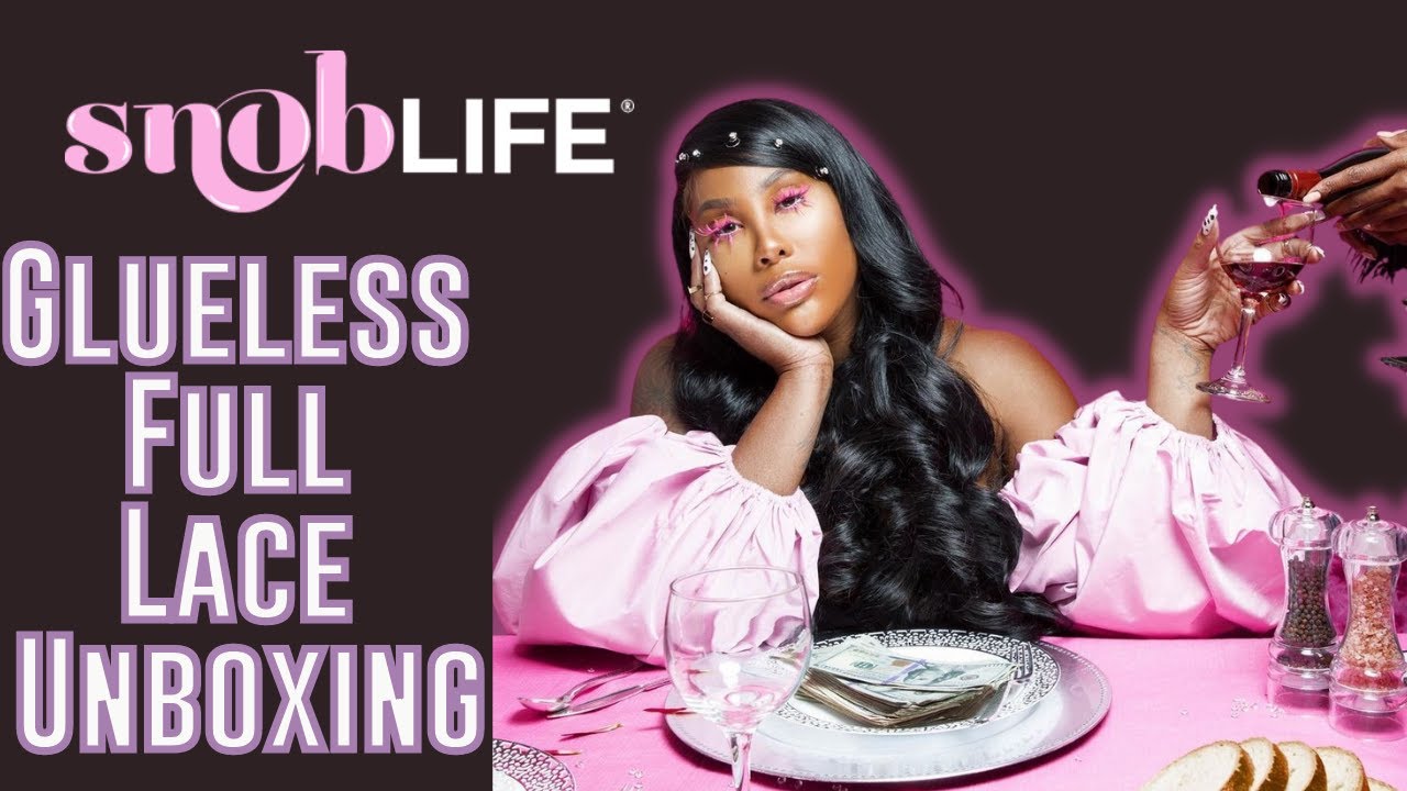 Snob Life Glueless Full Lace HD Wig | Unboxing Review | Jas In Charge