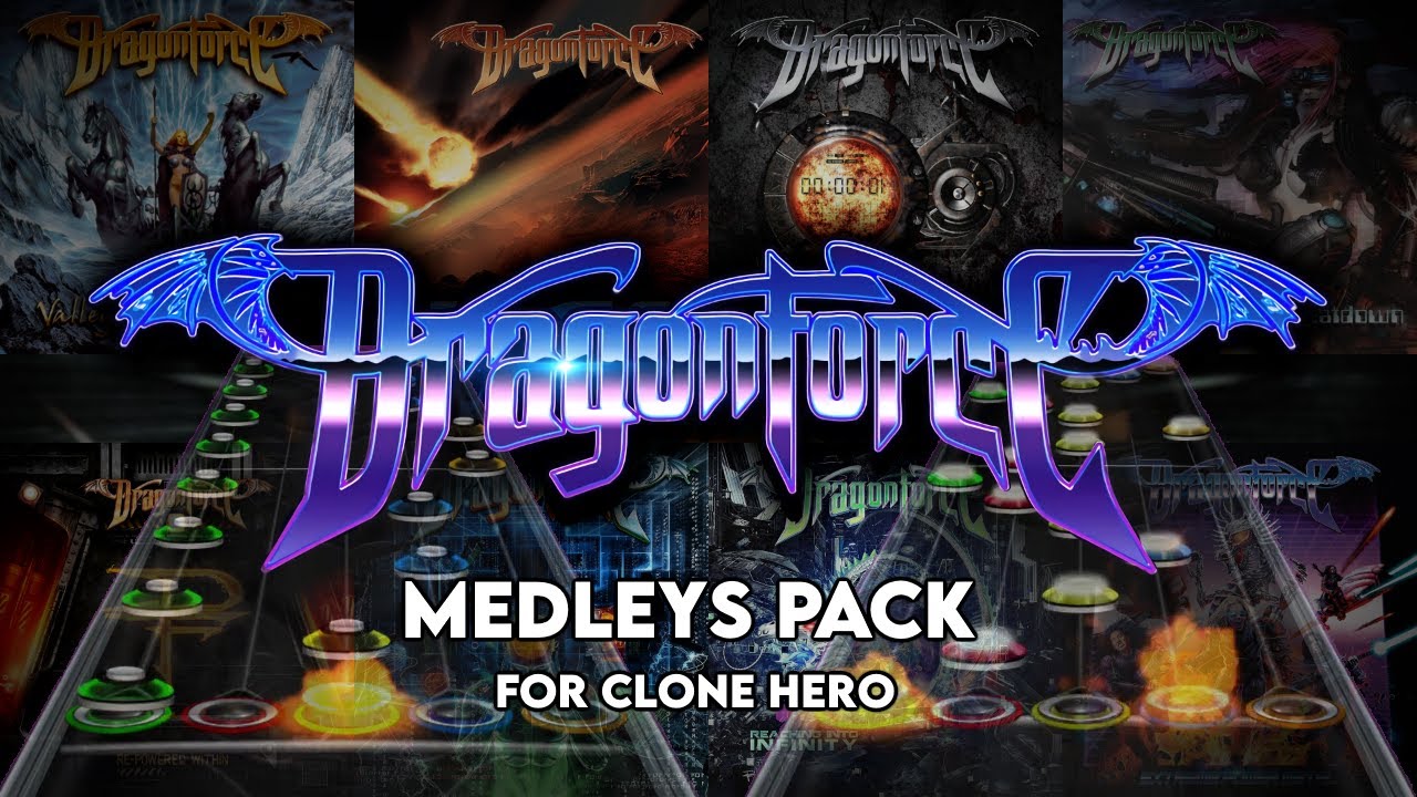 Dragonforce Medleys Pack for CLONE HERO
