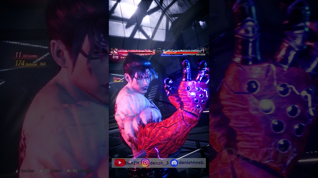 This Ki-Charge Damage Combo is Just Broken 💀 #tekken8 #tekken #deviljin #kazuya #shorts #jinkazama