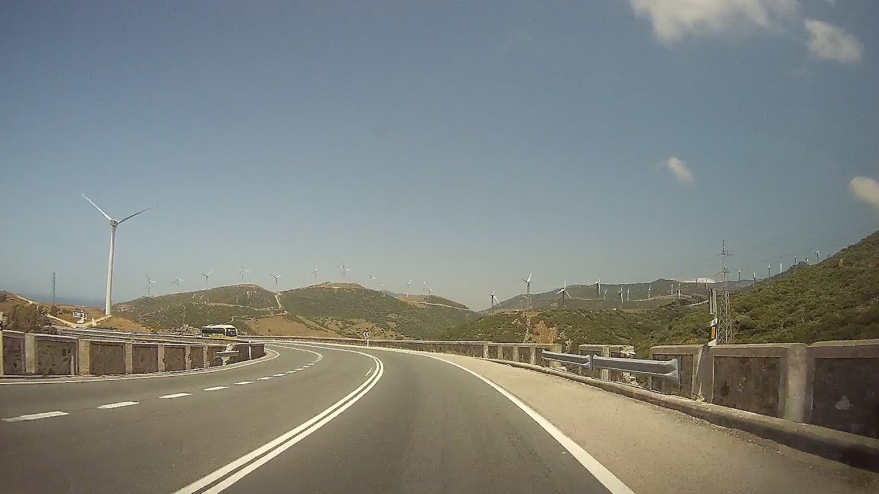 Spain: N-340 Algeciras - Tarifa (Strait of Gibraltar)