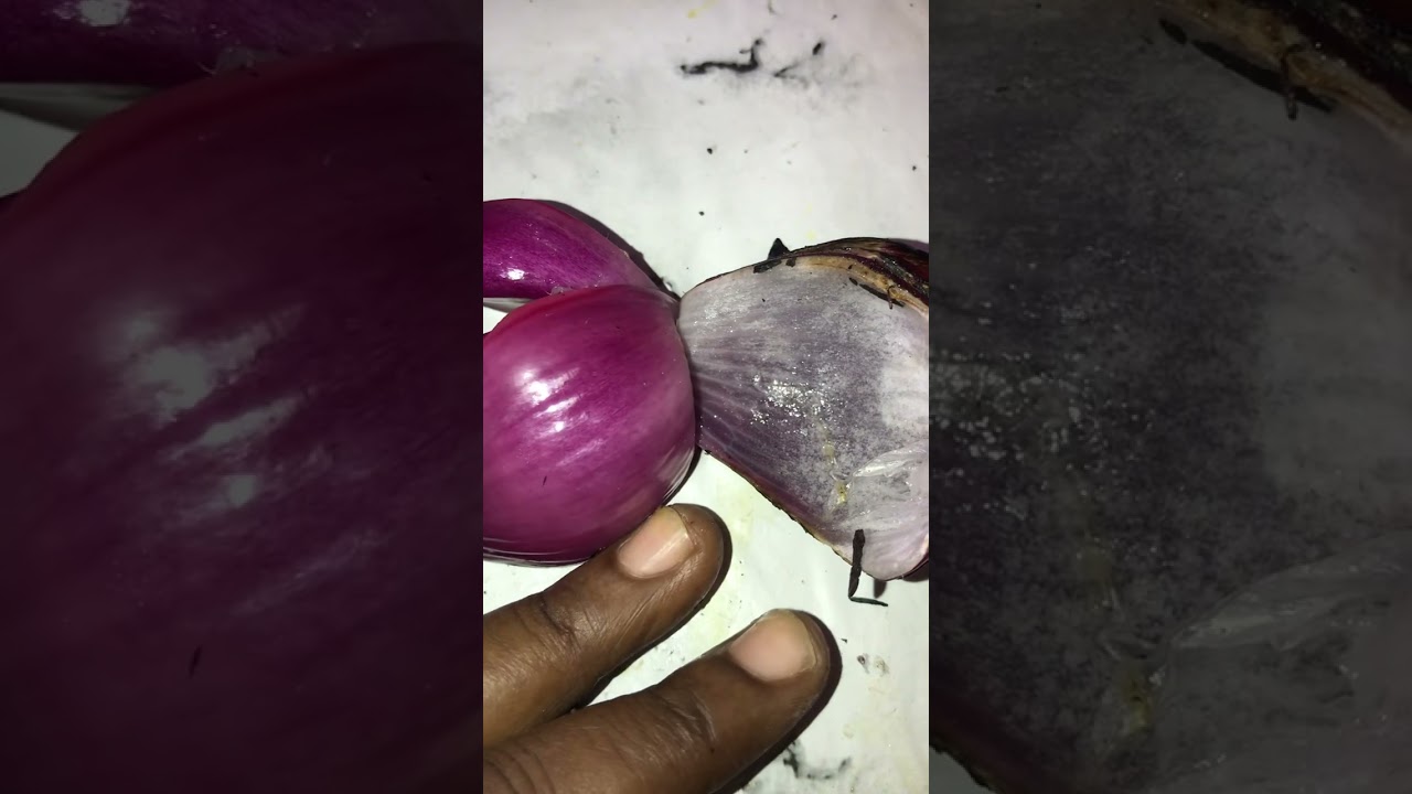 Desbloqueo y limpieza  con la cebolla debajo de la cama