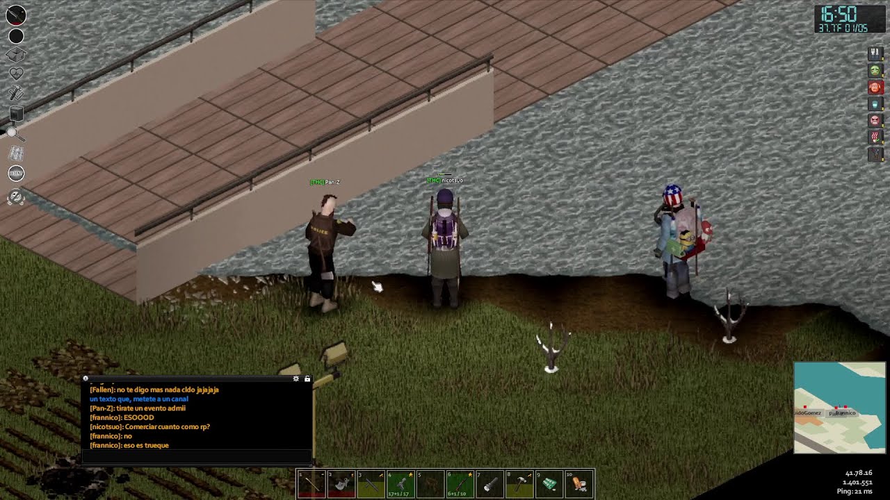 La Experiencia Multijugador de Project Zomboid