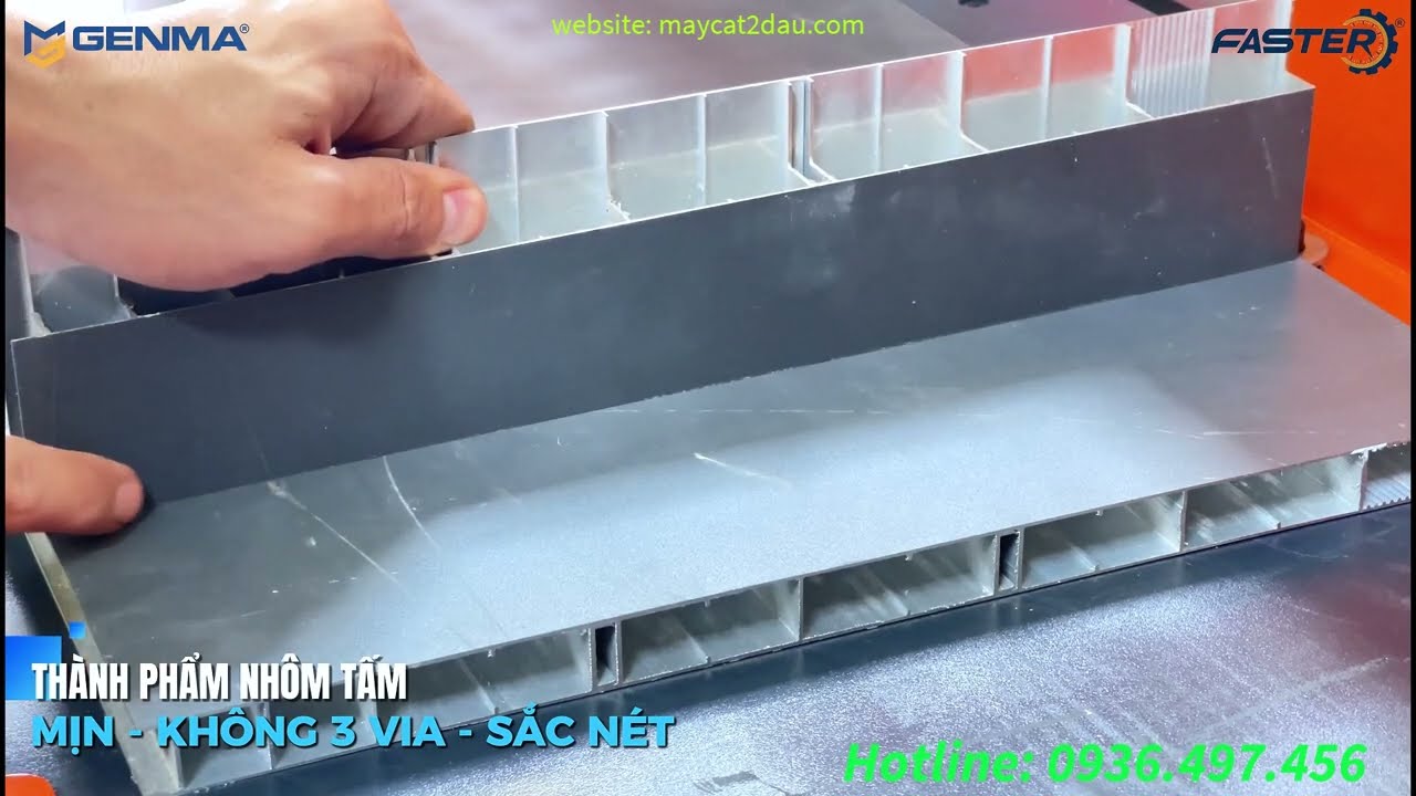 Máy cắt và phay nhôm tấm tủ bếp và nhôm tủ cánh kính 3 trong 1