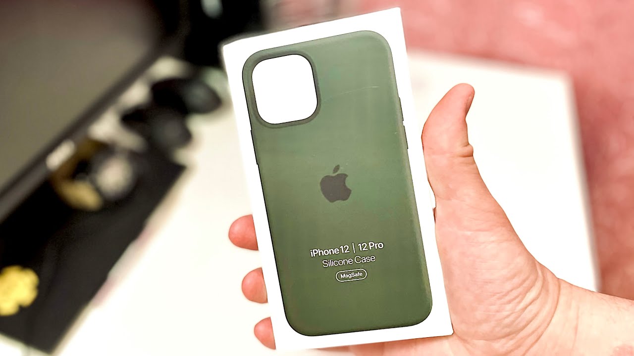 ЛУЧШИЙ ЧЕХОЛ ДЛЯ IPHONE 12 IPHONE 12 PRO КЛИП-КЕЙС APPLE SILICONE CASE КИПРСКИЙ ЗЕЛЁНЫЙ