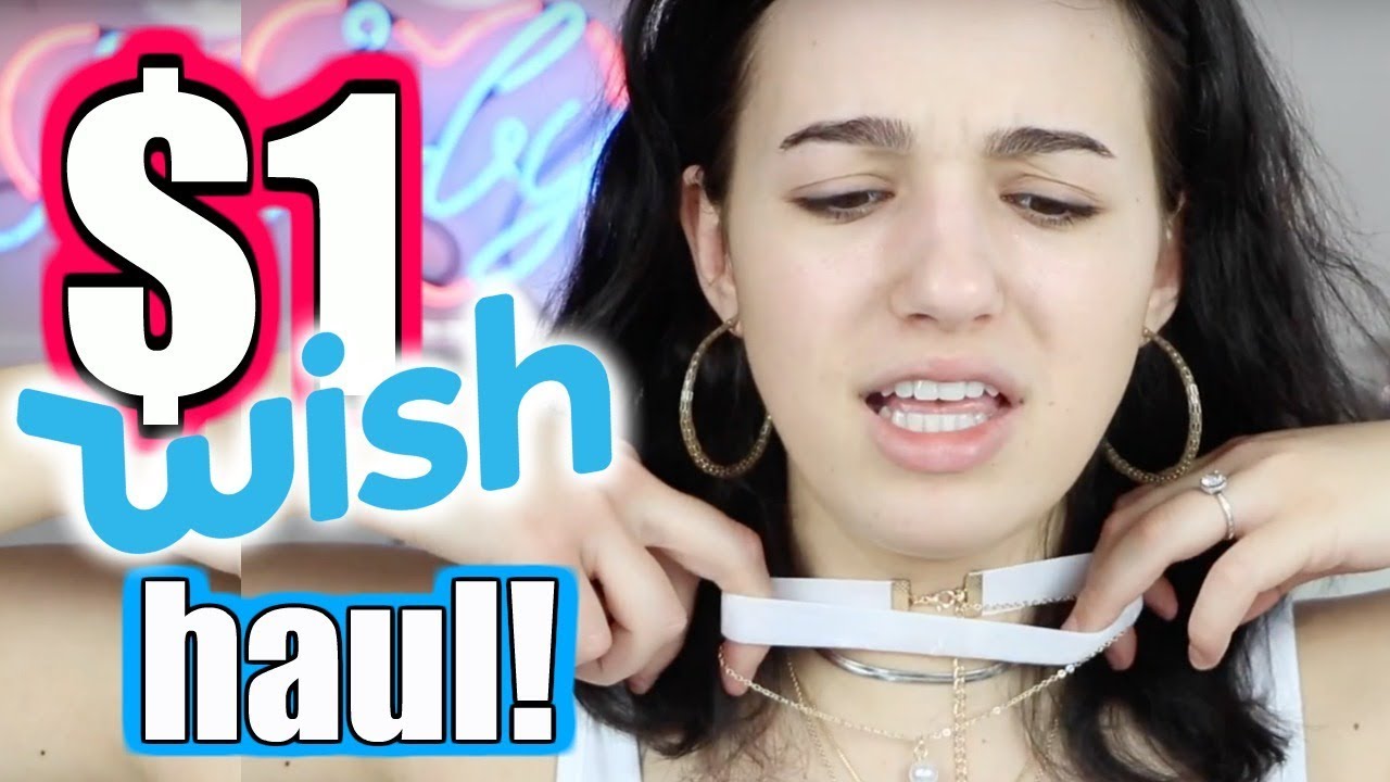 IS WISH A SCAM?! $1 Jewelry Haul!
