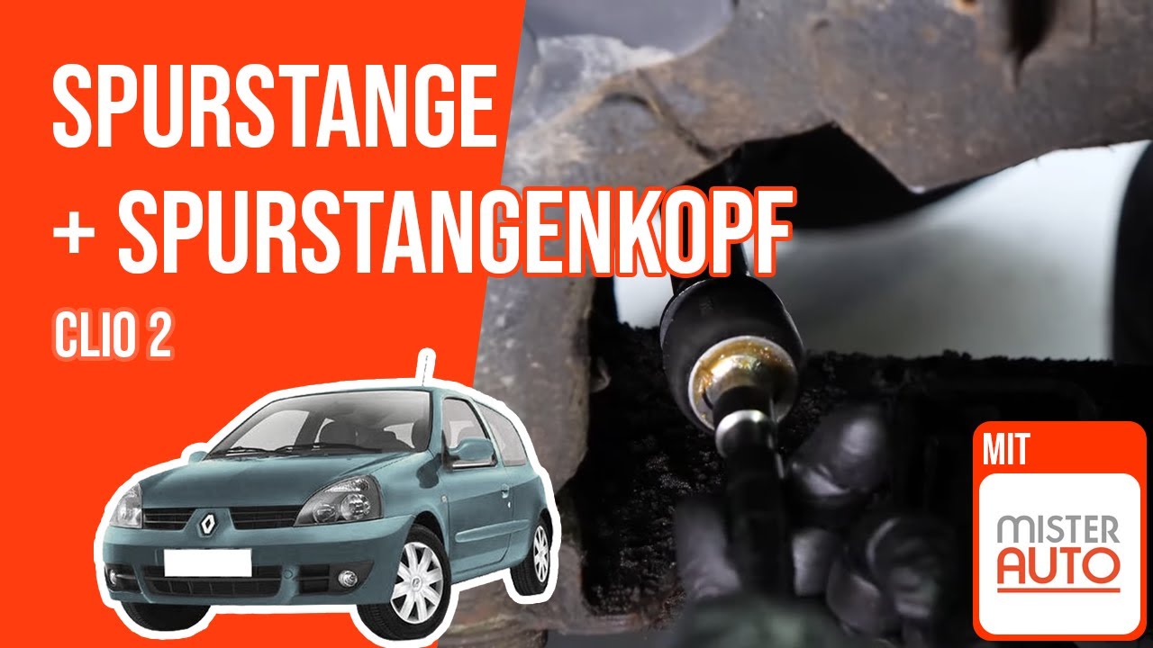 Wie Clio 2 Spurstange, Spurstangenkopf wechseln 🚗