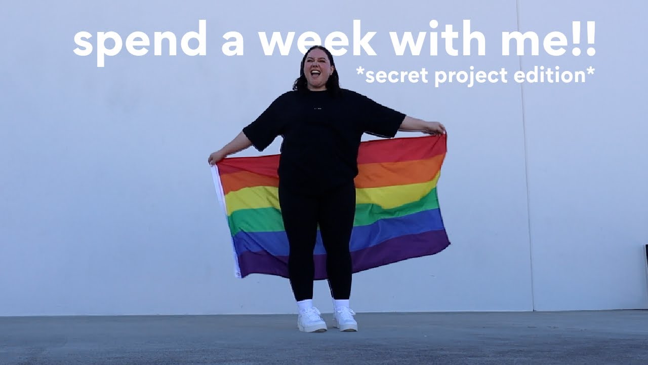 a week in my life (I've been keeping a secret hehehe)