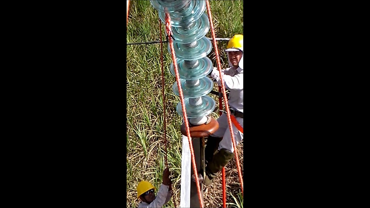 Cambio de aislamiento en vivo 115000 kv