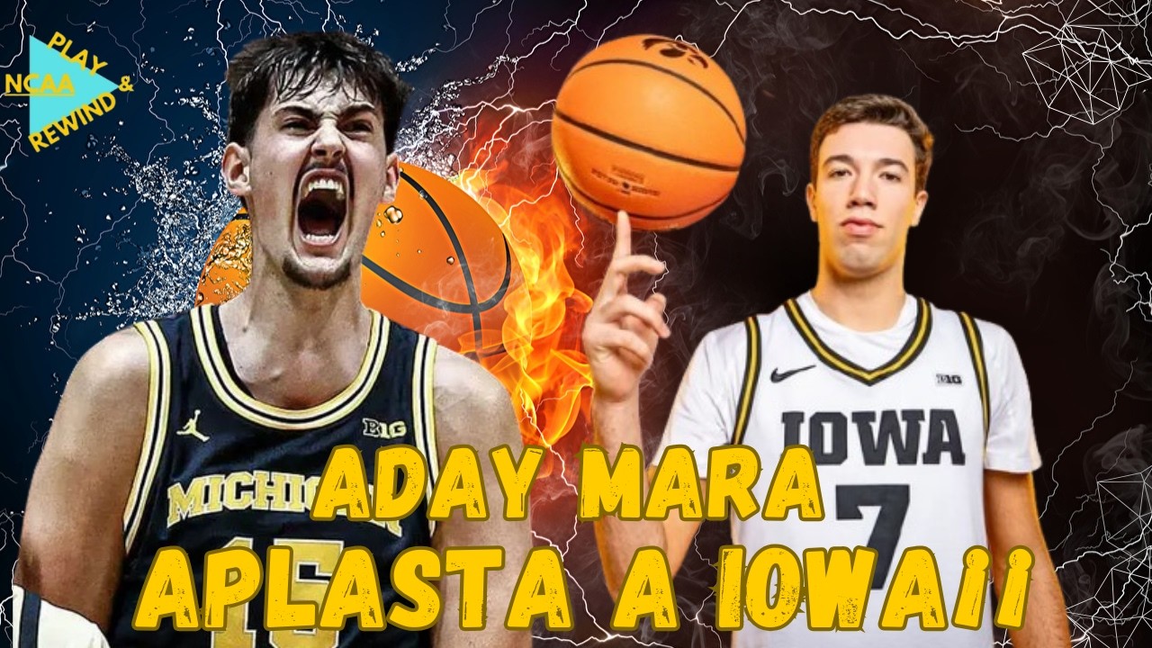 ADAY MARA DESTROZA&iexcl;&iexcl; A IOWA DE ALVARO FOLGUEIRAS - Highlights Michigan vs Iowa 06/02/2026