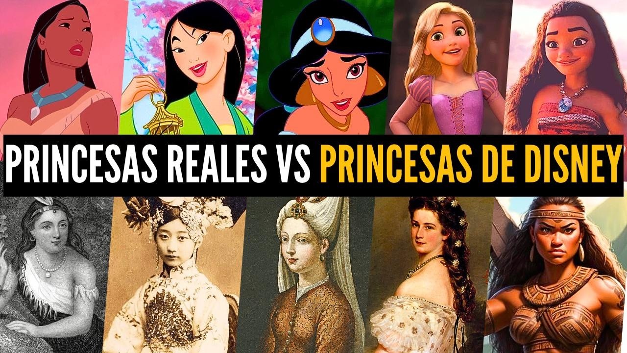 Princesas de Disney vs. La Historia Real