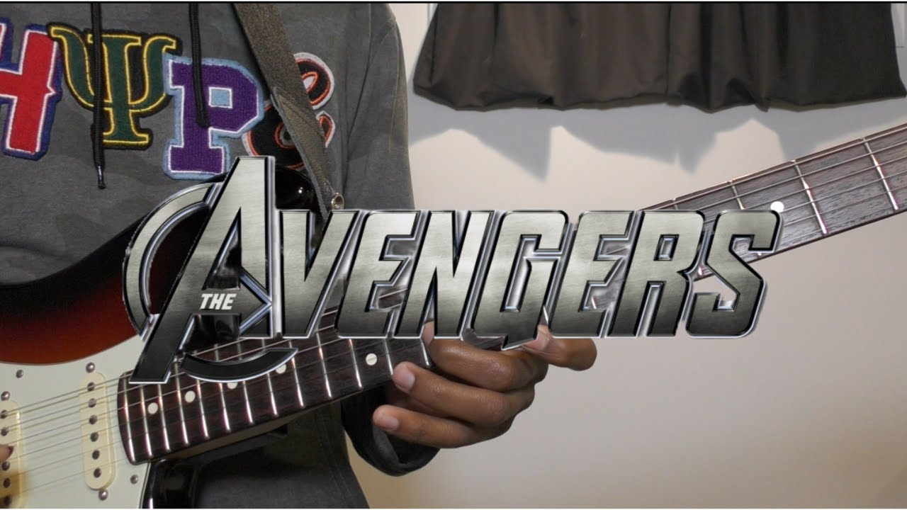 The Avengers (2012) Theme On Guitar