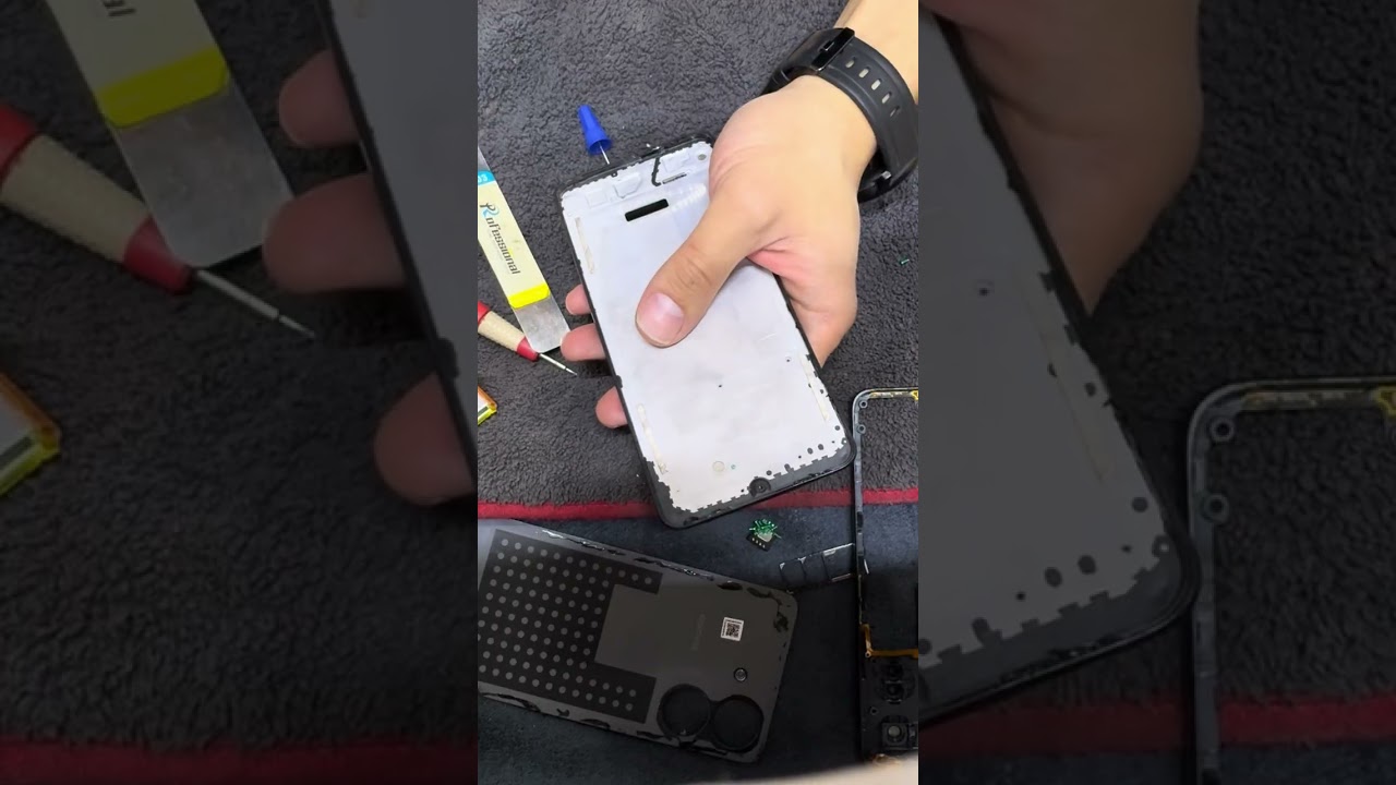 إصلاح وتغير شاشه موبايل ريدمي Redmi 13C #مصر #tech #السعودية #redmi #اكسبلور #الامارات #repair 