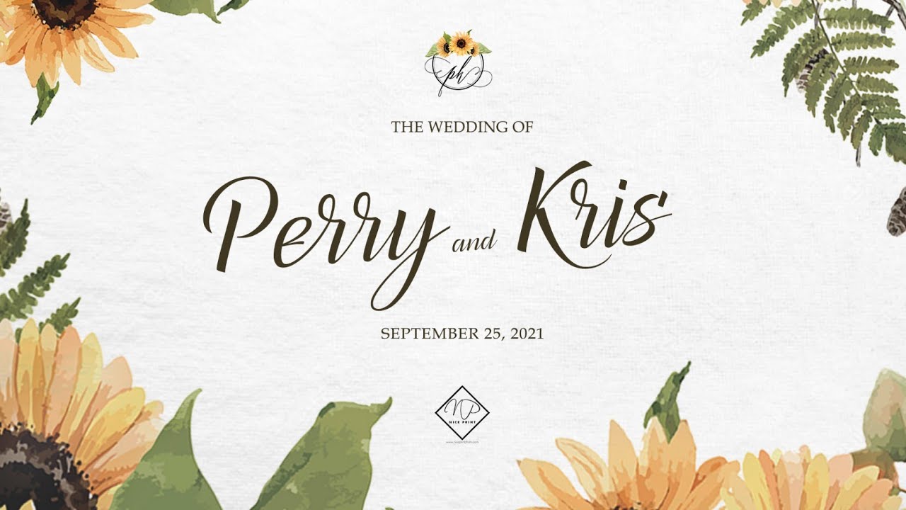 Kris Bernal & Perry Choi's Wedding Ceremony LIVESTREAM By Nice Print Photo | #PerryTaleNiKris