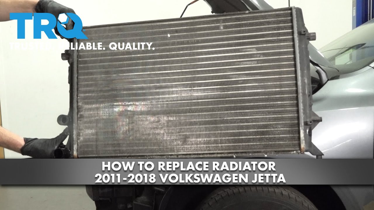 How to Replace Radiator 2011-2018 Volkswagen Jetta