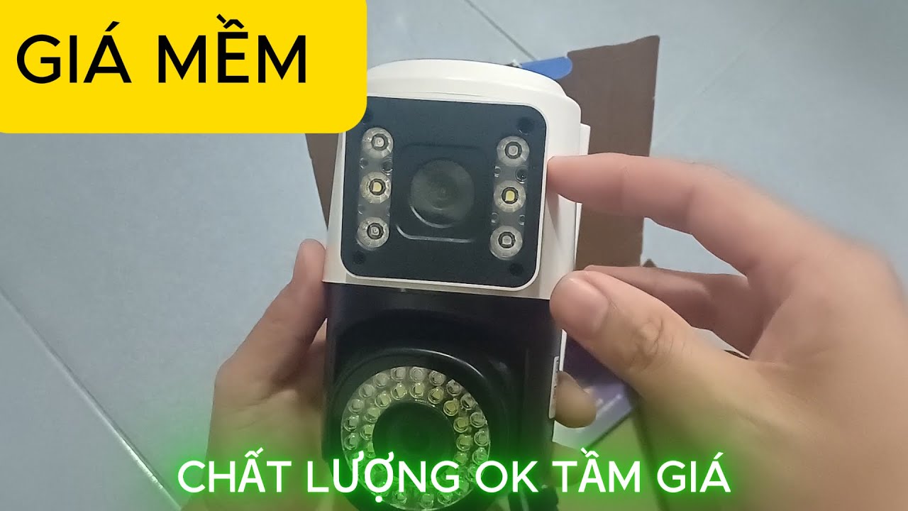 Camera Wifi V360Pro 2 mắt Tâm Như Review