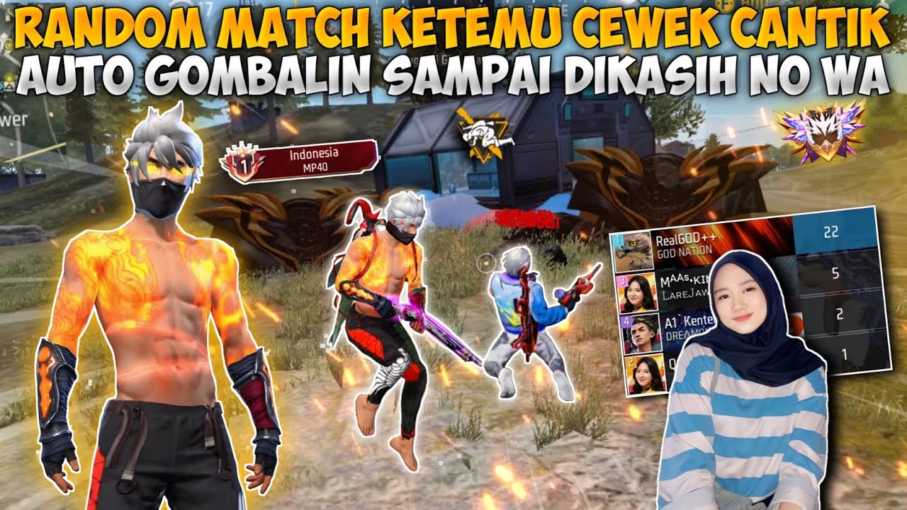 RANDOM MATCH GLOBAL KETEMU CEWEK CANTIK!! AUTO GUA GOMBALIN SAMPAI BAPER