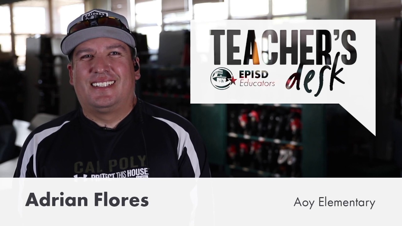Teacher's Desk Adrian Flores Aoy Elementary