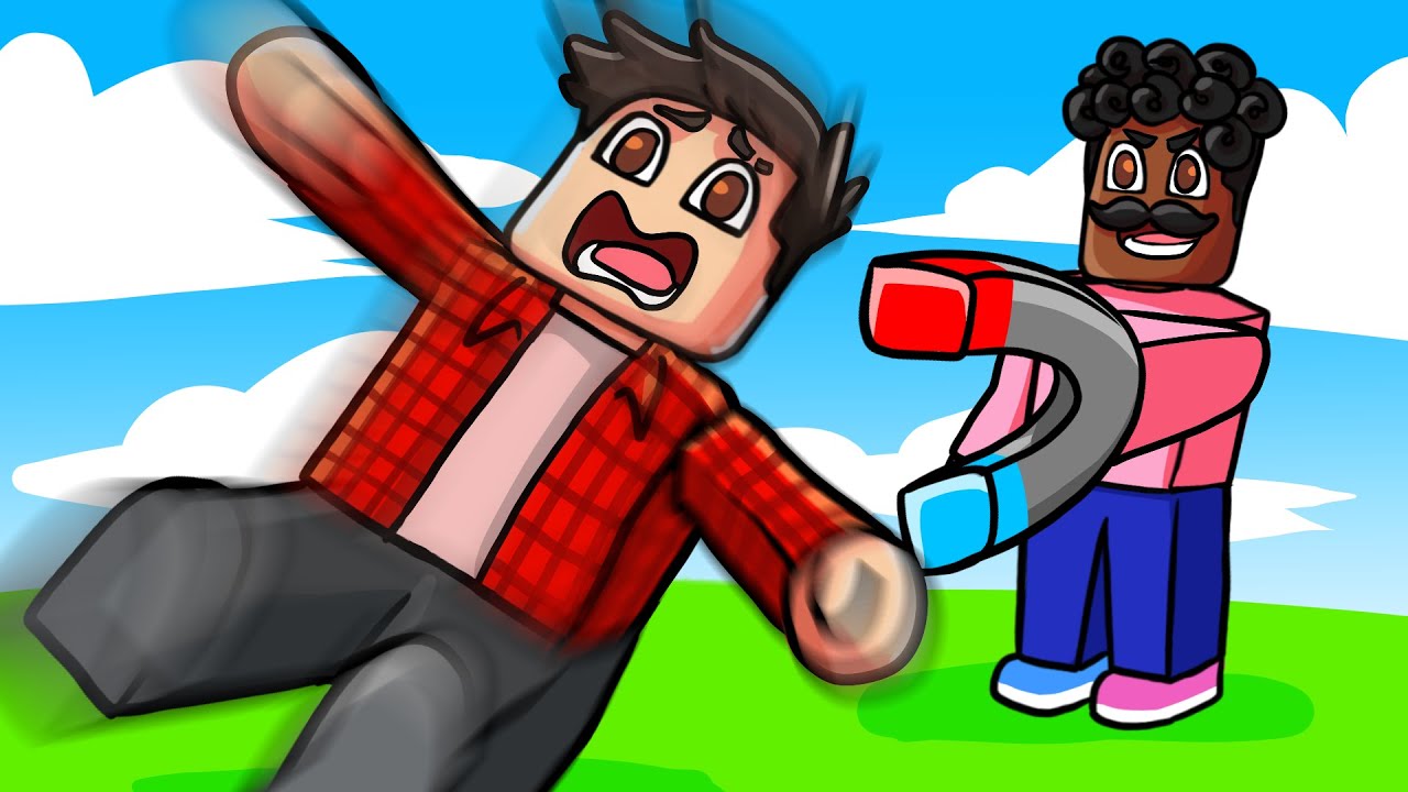 UŻYJ MAGNEZU NA PRZYJACIELU I LEĆ W KOSMOS | ROBLOX