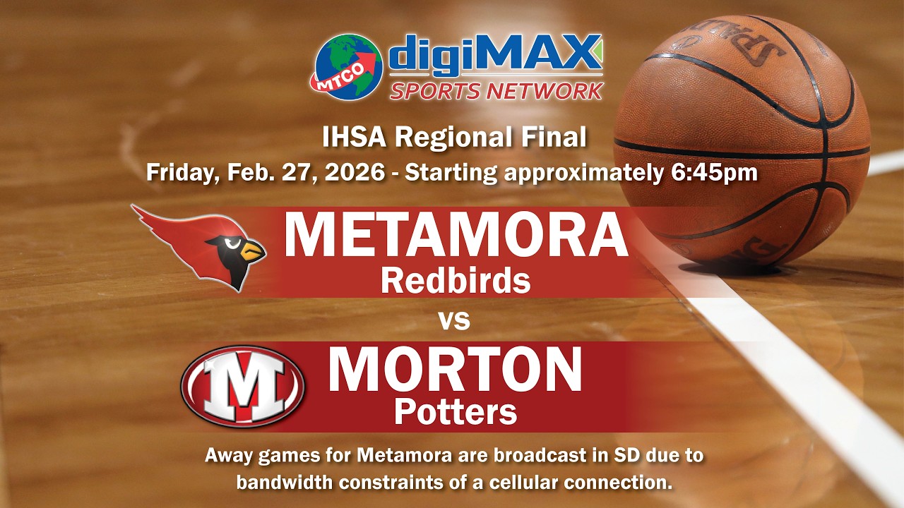 Metamora Redbirds vs Morton Potters - LIVE - Feb 27th