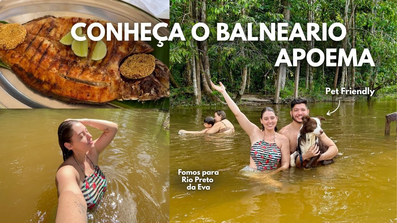 o que fazer em RIO PRETO DA EVA? Conheça o BALNEÁRIO APOEMA | um domingo comigo