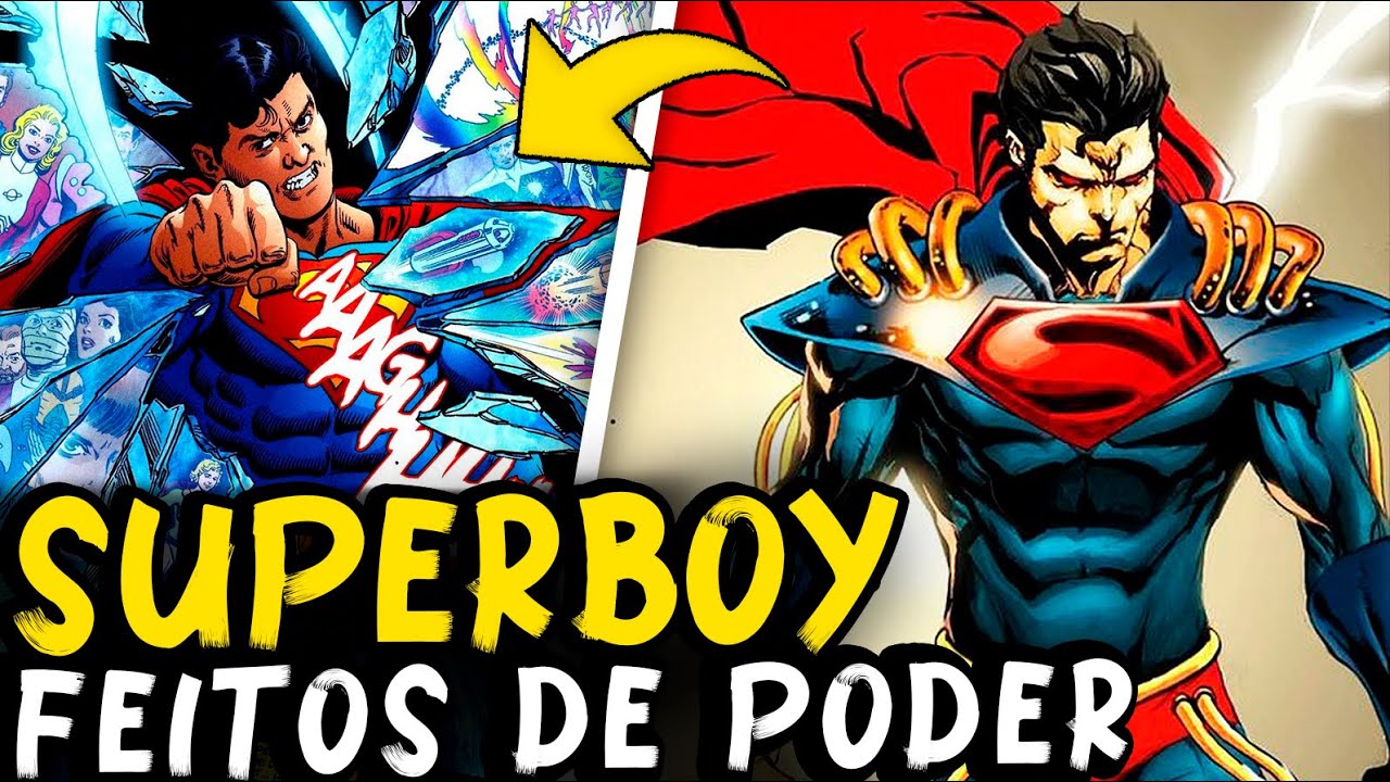 MAIORES FEITOS DO SUPERBOY PRIME | o Superman mais Poderoso