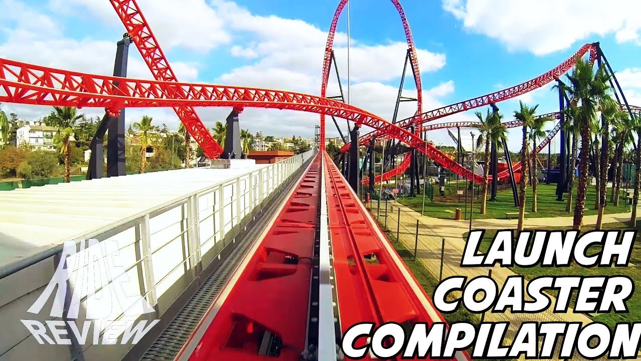 Launch Roller Coaster Compilation 2020