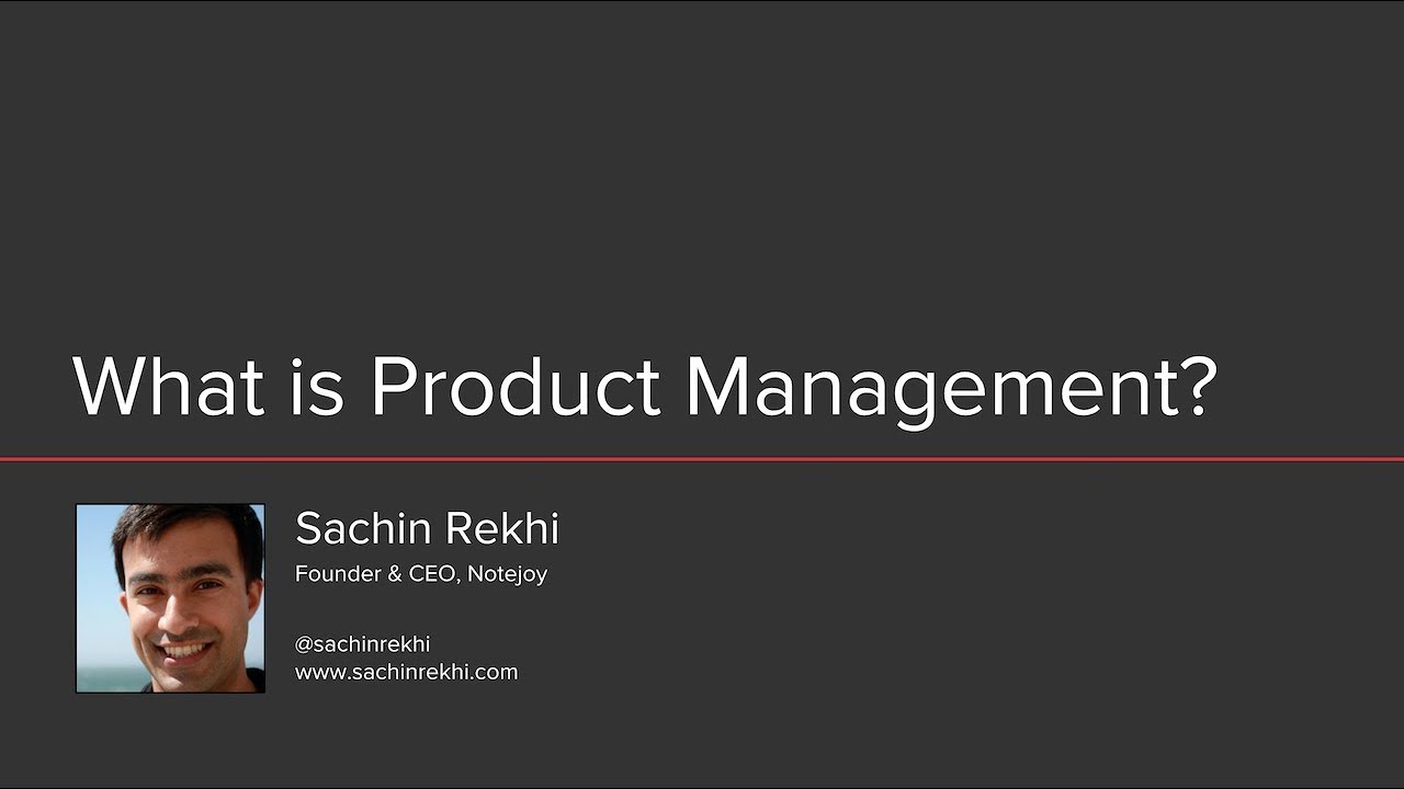 What is Product Management
