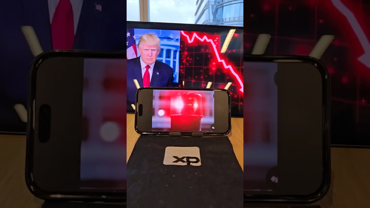Trump ignora tsunami nas bolsas e p&acirc;nico dos mercados persiste com tarifa&ccedil;o: Minuto Touro de Ouro