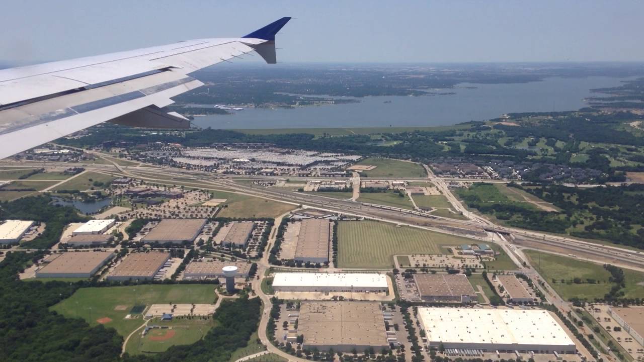 Dallas, Texas - Landing at Dallas/Fort Worth International Airport HD (2016)