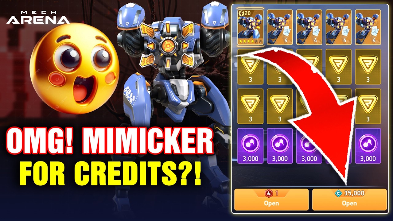 I TOLD YOU TO SKIP Mimicker&hellip; Now Look What Happened! | Mech Arena