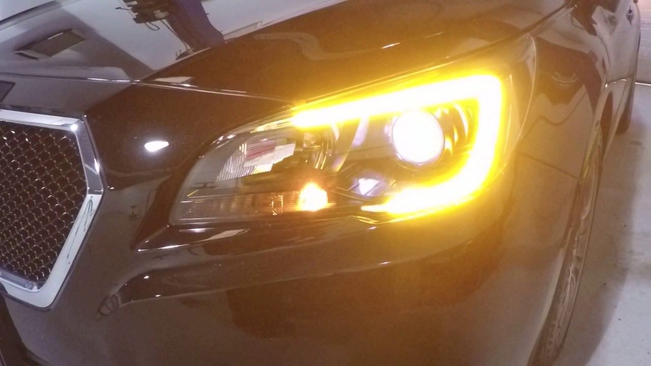 Subaru Legacy - Diode Dynamics C-Lights + RGB-W Demon Eyes - Custom Headlights