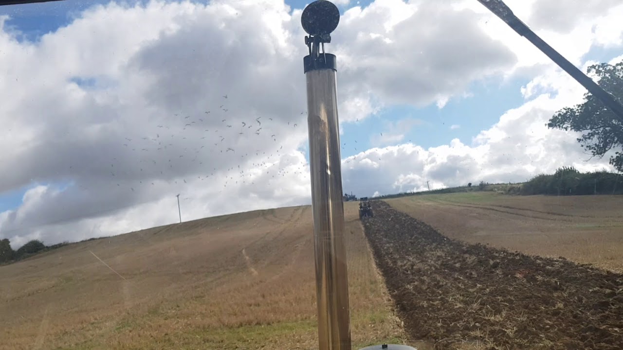 Case 1594 ploughing with david brown 1210, Leyland 802 and ford 6610