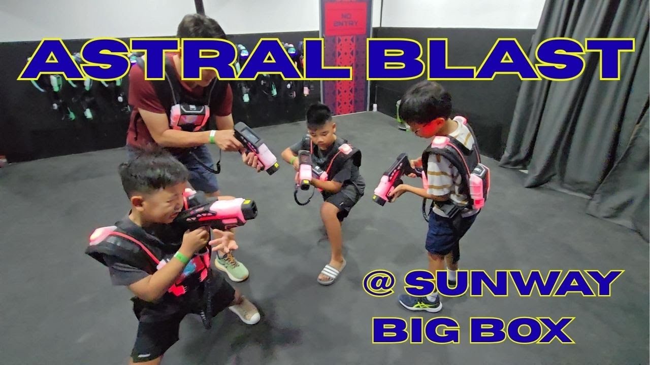 Laser Tag! - Astral Blast @ Sunway Big Box