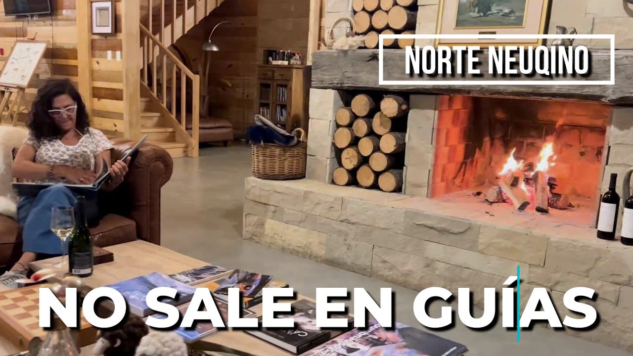 Este refugio en el norte neuquino no aparece en las guías