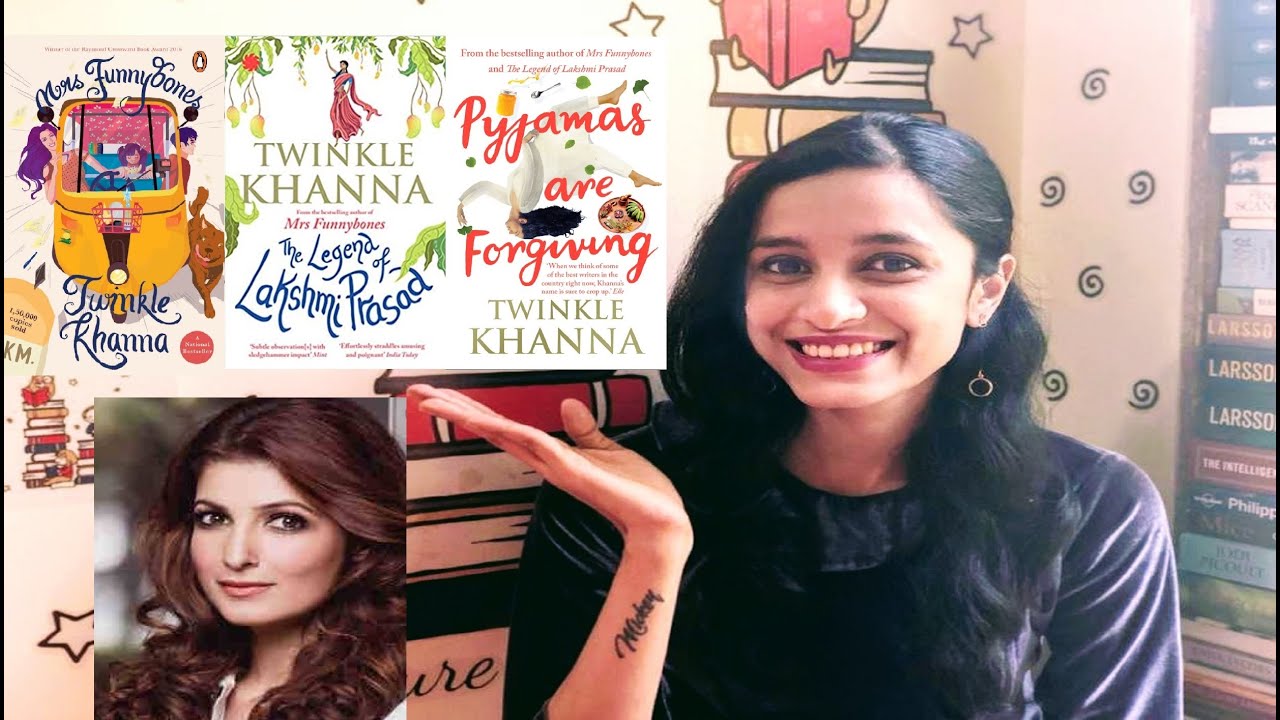 Books by Twinkle Khanna || Mrs Funnybones, The Legend of Lakshmi Prasad and Pyjamas are Forgiving