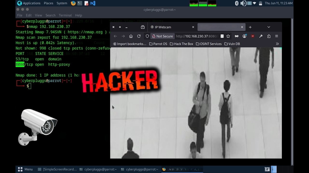 How Hackers Hack CCTV Cameras (Educational & Awareness Demo)