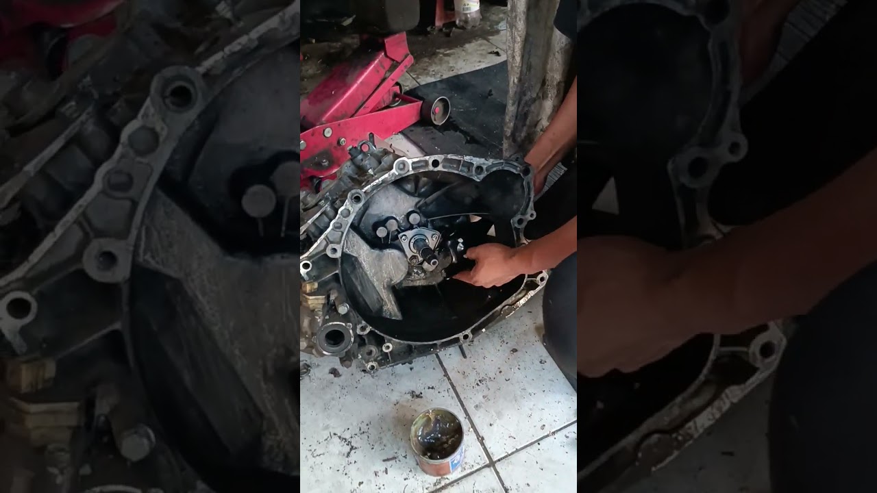 cambio de rodamiento desplazador, caja peugeot 406 o 307