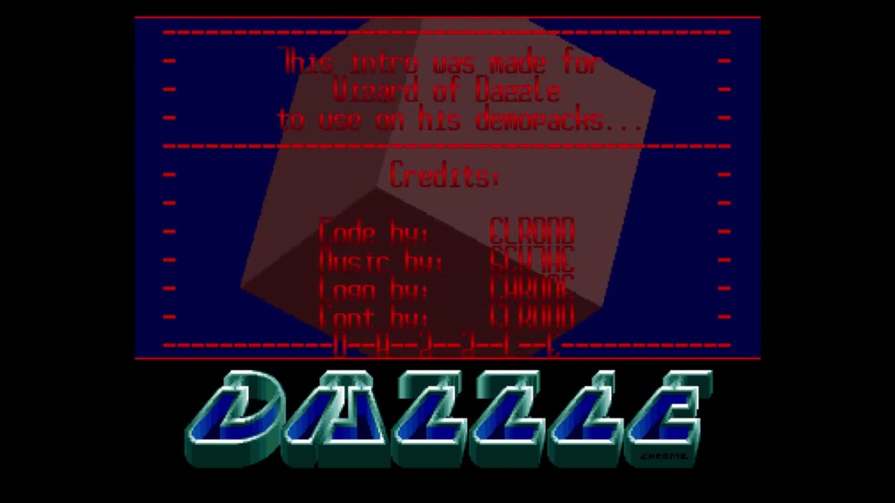 Daz Intro by Dazzle - Amiga Intro