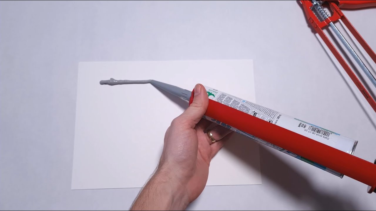 Pištole na tmely - porovnanie 20€ vs 3€ (caulk guns comparison)