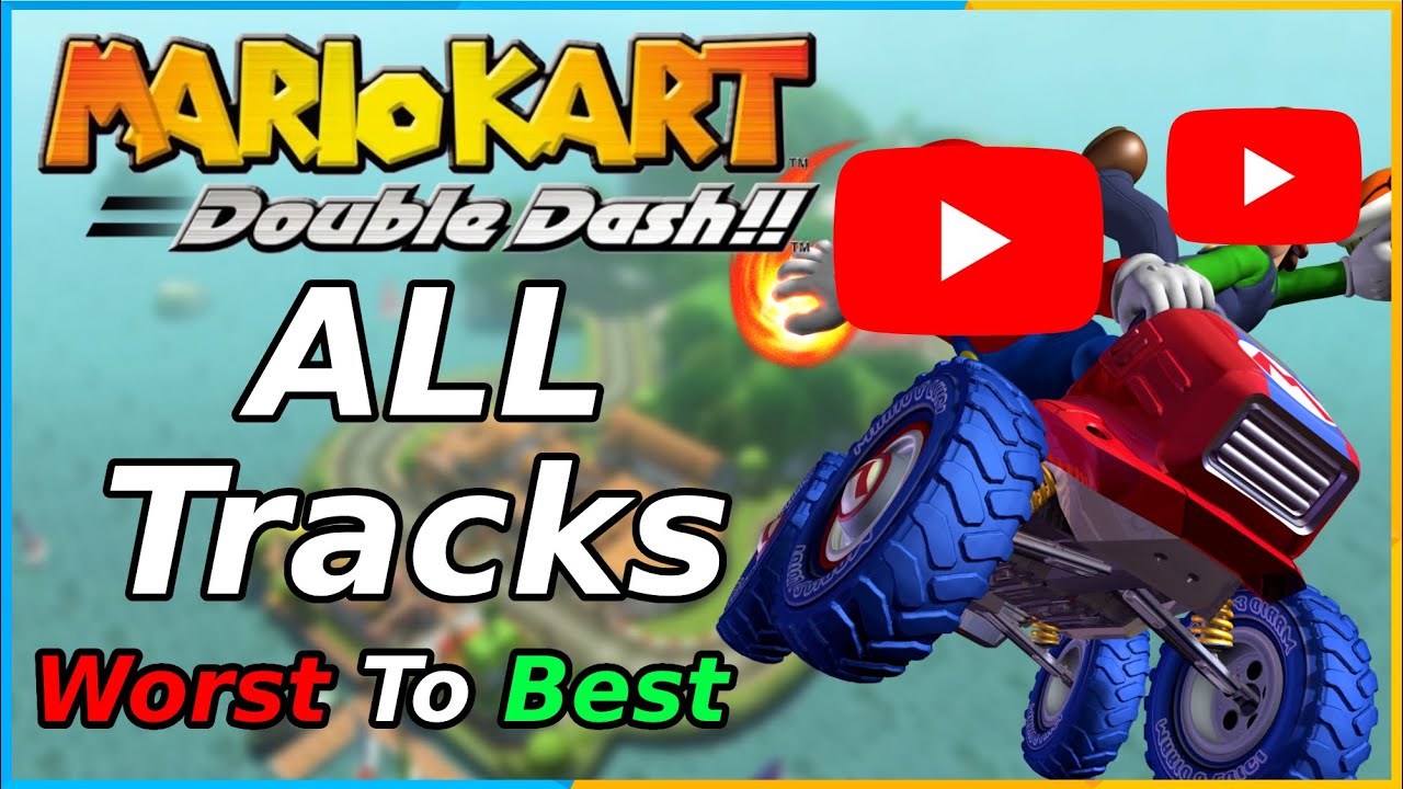 YOUTUBE Ranks Every Track In Mario Kart Double Dash!!