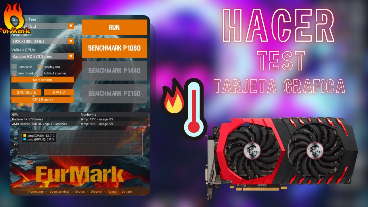 COMO HACER TEST A TU TARJETA GRAFICA (SABER SI ESTA DAÑADA, TIENE ARTIFACTS O ERRORES) 🔥