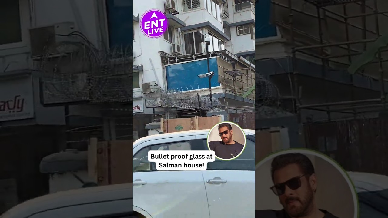 Salman Khan house security upgraded with bullet proof glass on windows and gallery