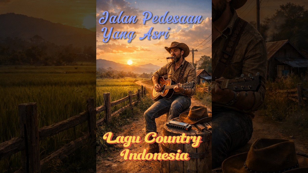 Lagu Country Indonesia - Jalan Pedesaan Yang Asri