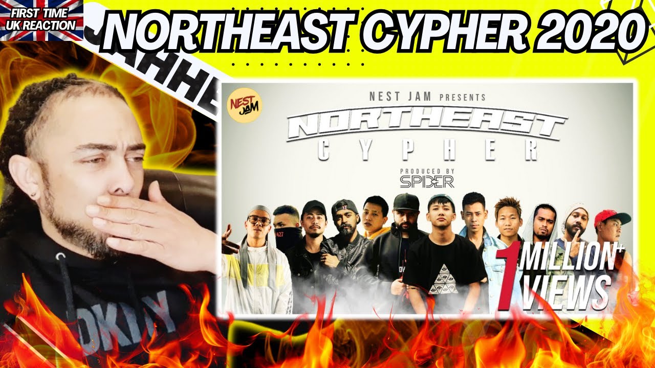 🔥🔥 ПОГНАЛИ!!! Northeast Cypher 2020 Indian Hiphop Cypher Prod SPIDER [ПЕРВАЯ РЕАКЦИЯ В ВЕЛИКОБРИТ...