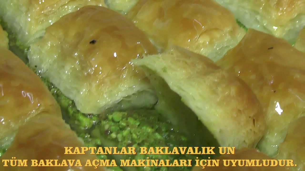 Kaptanlar Un - Lüx Baklavalık Un - Baklava Nasıl Yapılır.
