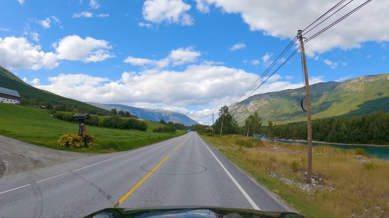 【4K60】 Driving in Norway - Bøverdal to Bismo
