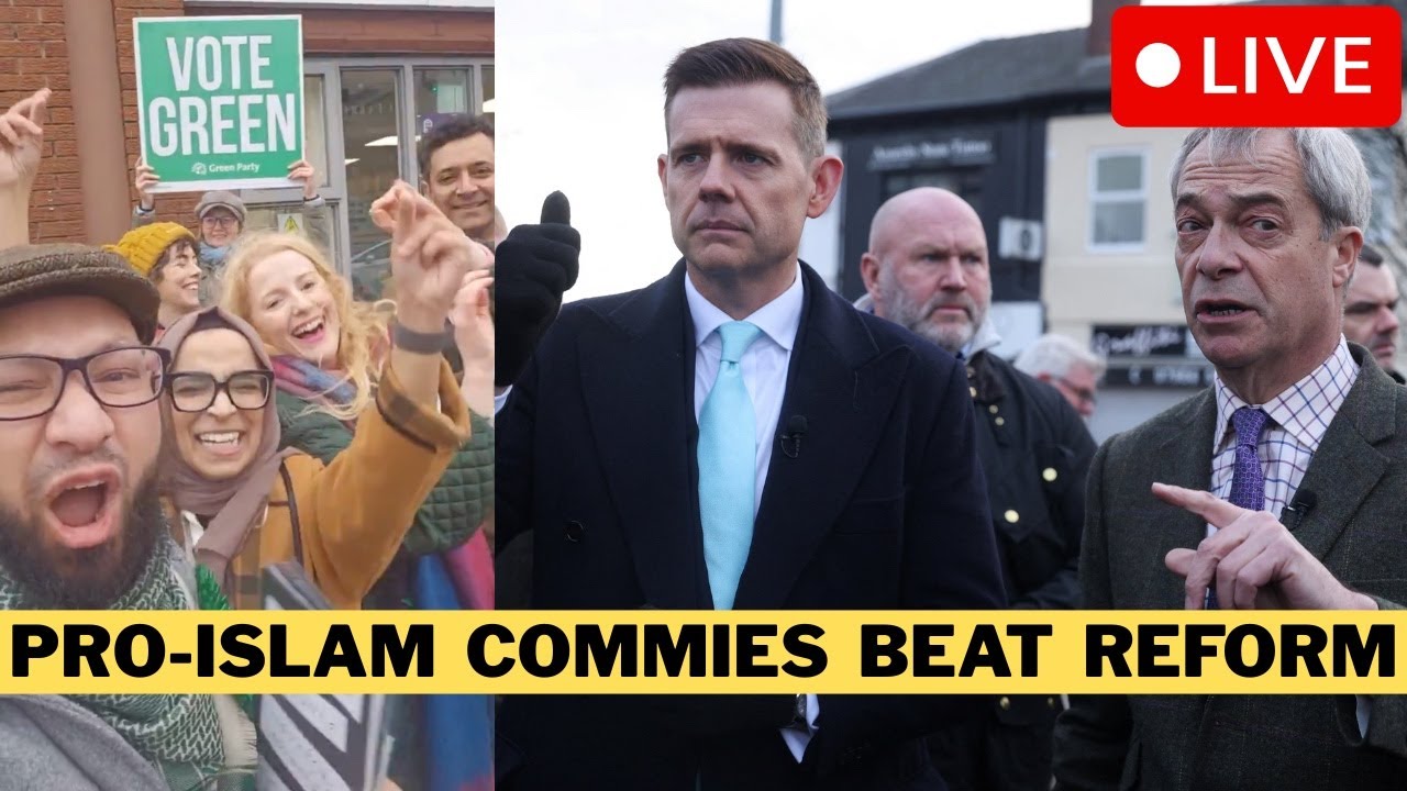🚨 LIVE: Islamic Communist Greens WIN Election In Britain By Breaking Law