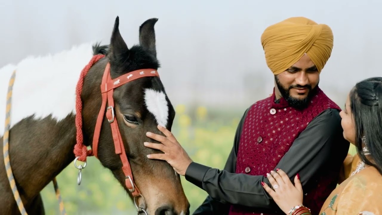 Amandeep❤️Jasmeen Best pre wedding video, 📽 KAMAL STUDIO NADALA ☎️ 97796-56724 