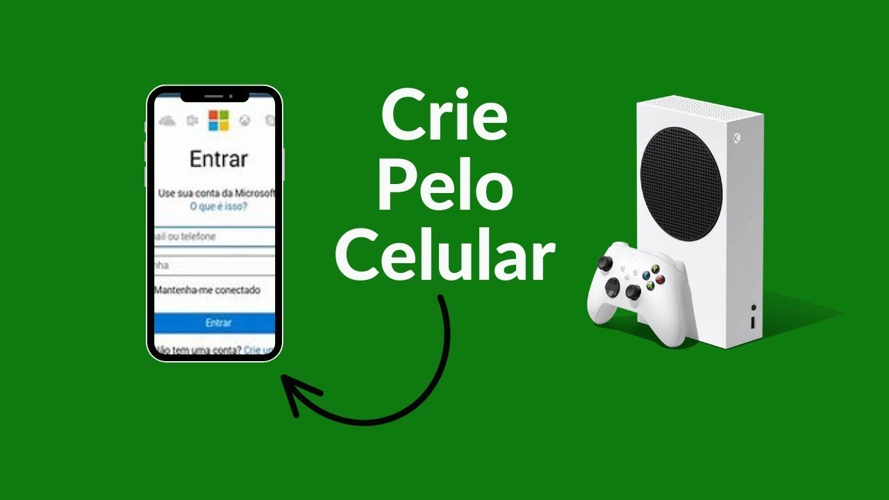 COMO CRIAR CONTA DA MICROSOFT NO CELULAR E DEPOIS CONECTAR NO XBOX